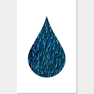 Electric Rain Posters and Art